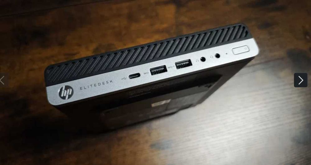 MiniPC HP 16GB RAM AMD RYZEN  WIfi Bluetooth HDMI elitedesk komputer