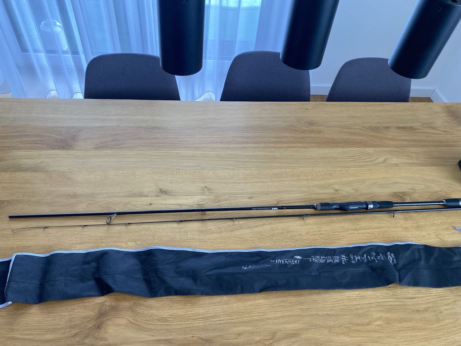Mikado Hirameki Xtra Light Spin 240 cm do 8 g + DAM Quick 5 1000 FD