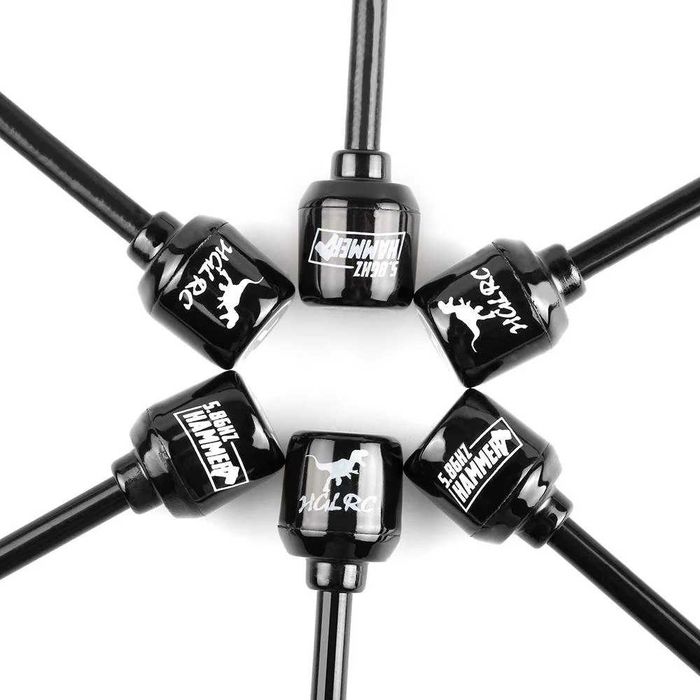 Відеоантена HGLRC Long Range Hammer 5.8G LHCP 150мм MMCX-L, FPV, дрон