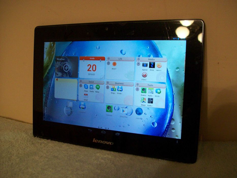 Tablet Lenovo 6000 H. Z klawiaturą. Praktyczny mini laptop. 2 w 1.