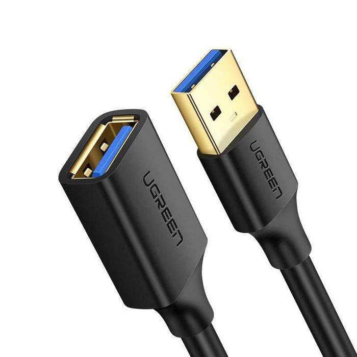 Ugreen kabel przedłużacz przejściówka USB 3.0 (żeński) (męski) 1m