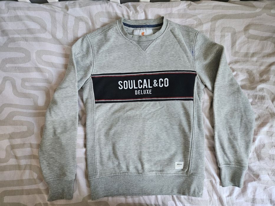 Світшот SoulCal Deluxe S Grey Marl (333805
