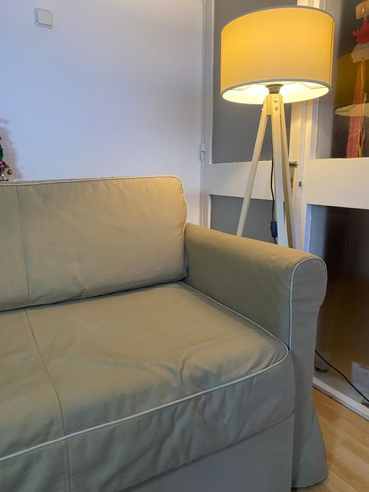 Soffa simples com capas lavaveis