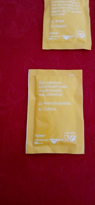 Pacotes de açúcar Nandi