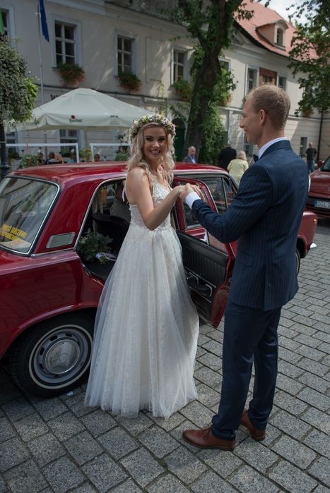 Piękna suknia ślubna!