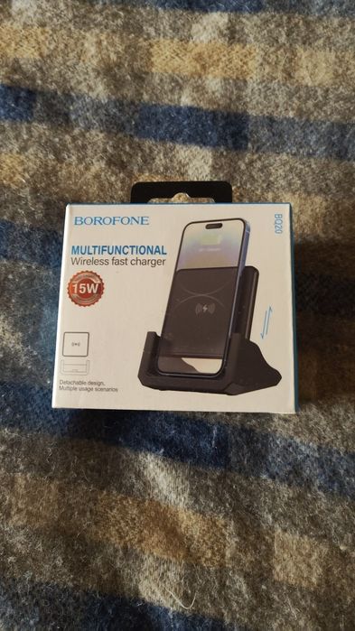 Продам беспроводную зарядку Borofone BQ20