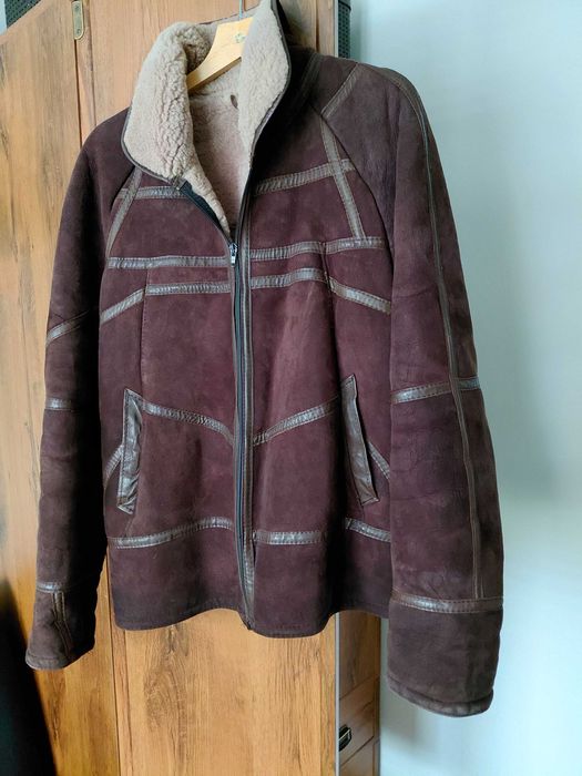 Kożuch naturalny XL