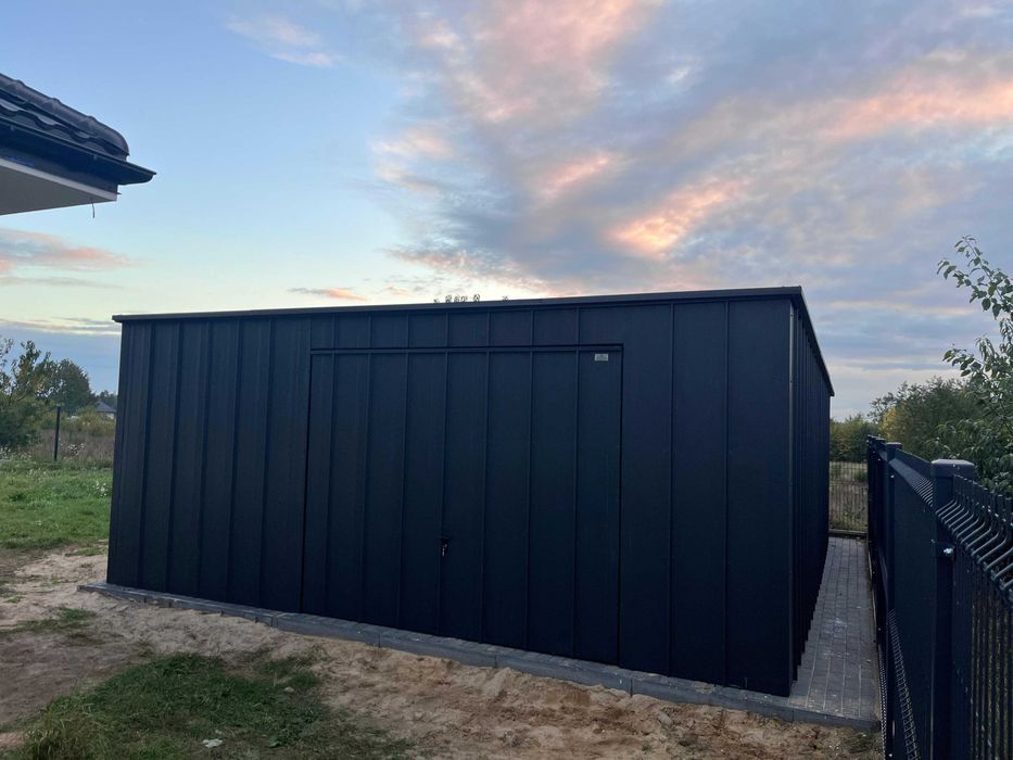 Garaże Blaszane Domki Ogrodowe Wiaty Śmietnikowe