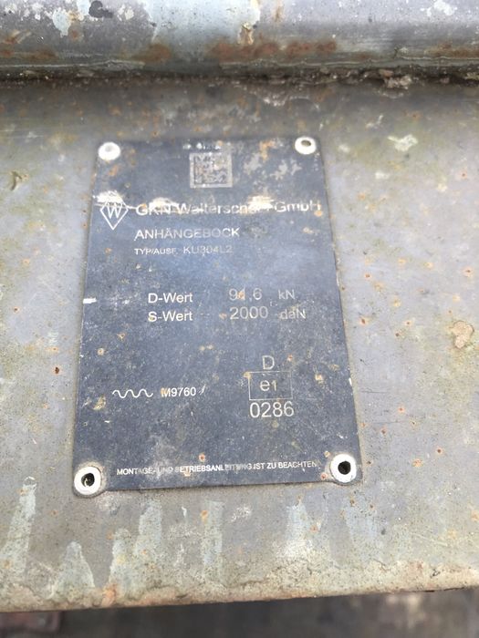 Konsola zaczepu massey ferguson