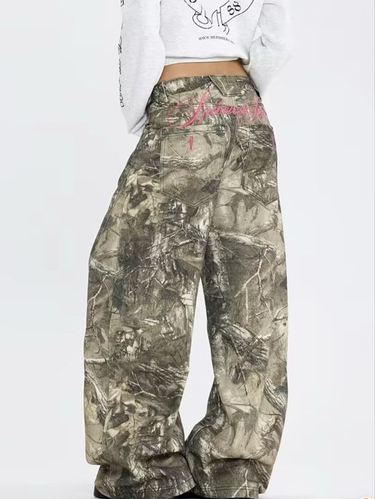 Baggy jeans realtree, штаны джинсы rap
