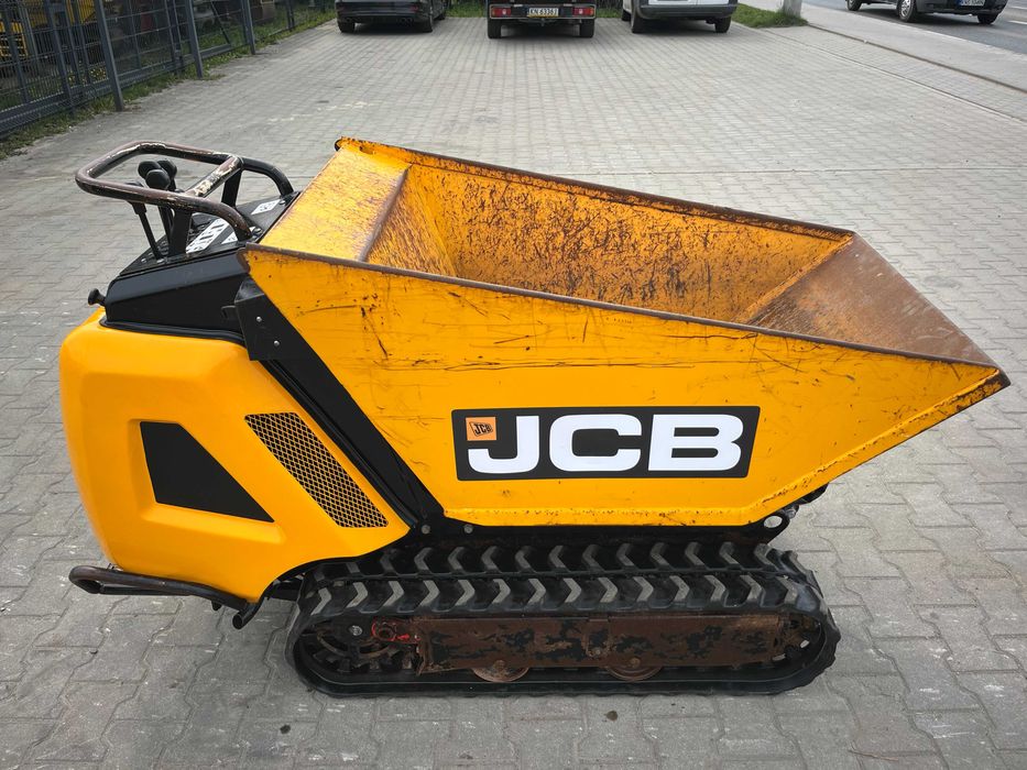 Taczki spalinowe gąsienicowe, wozidło budowlane JCB HTD-5, 2020 rok