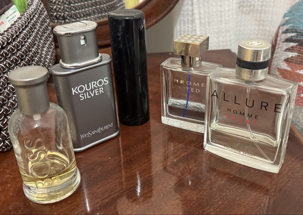 Perfumes vários de luxo
