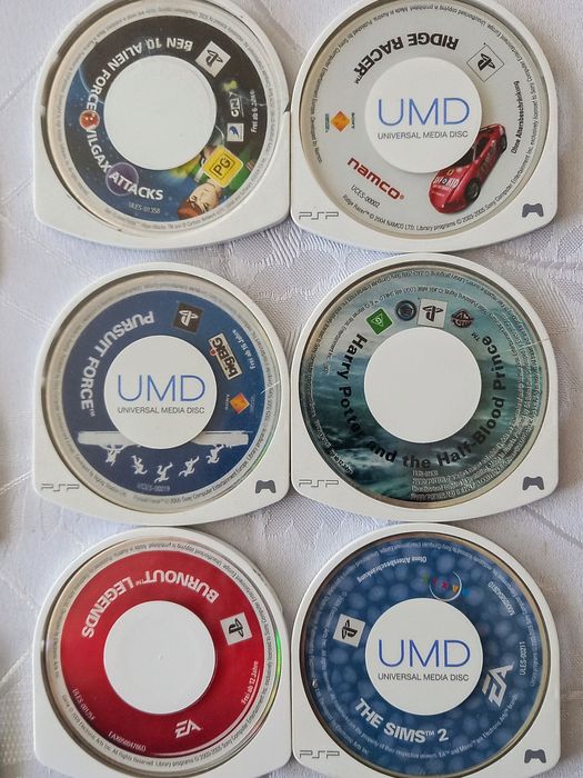 Gry na konsole PSP zestaw