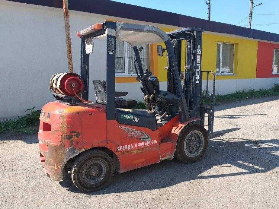 Оренда вилочного навантажувача б/в HELI CPQYD30-Rc3G від 3 міс газовий