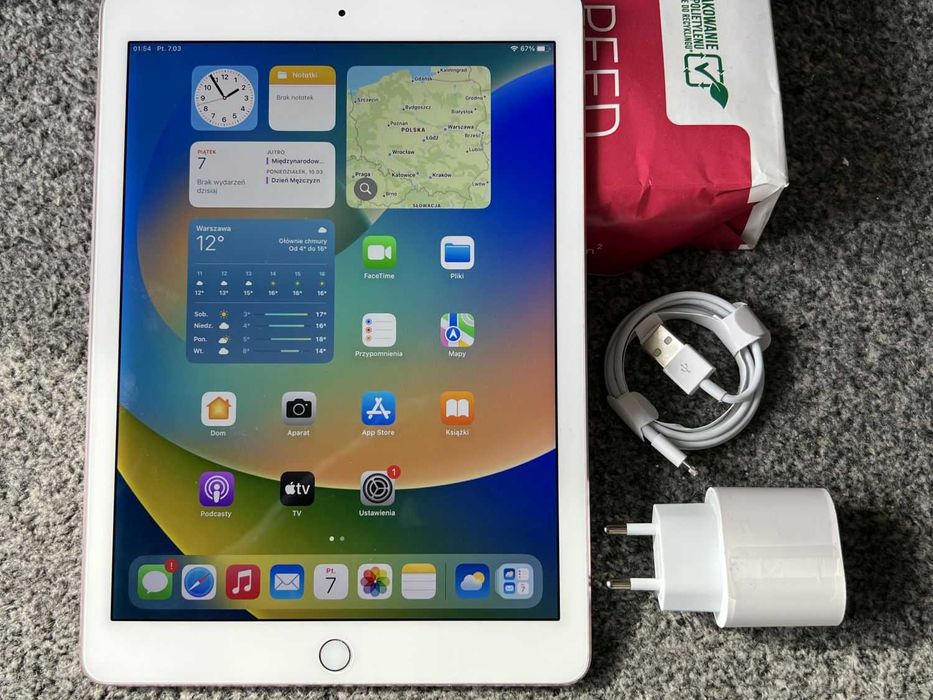 iPad Pro 9.7" 32GB WIFI Rose Gold Złoty Różowy Pencil Gwarancja FV