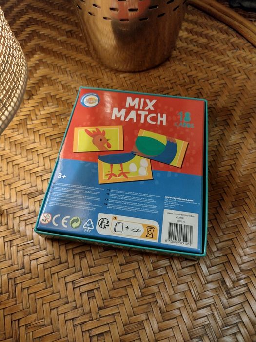 Gra Mix Match dla dzieci 3+ Toy Universe: zwierzęta na wsi