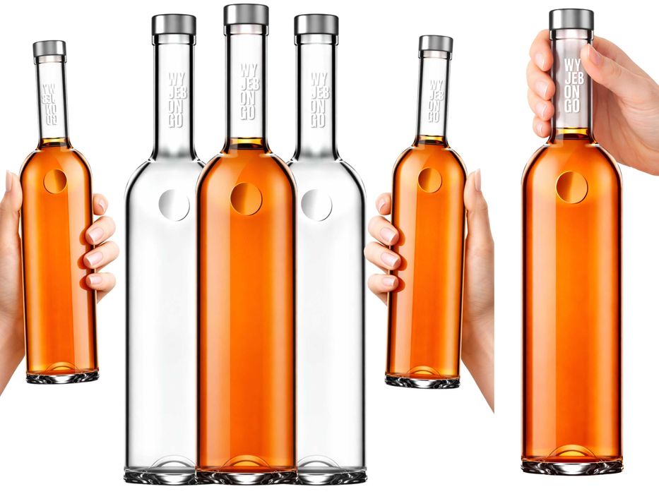 Butelka Monopolowa , Butelka na wino, butelka na wódkę, bimber, 500 ml