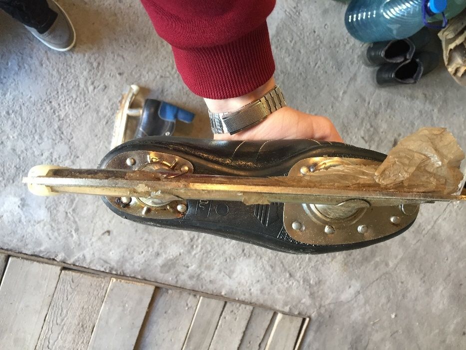 Коньки СССР новые в смазке, сделаны в г.Свердловск