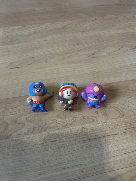 Figurki Brawl Stars - Gene, El Primo, Jessie