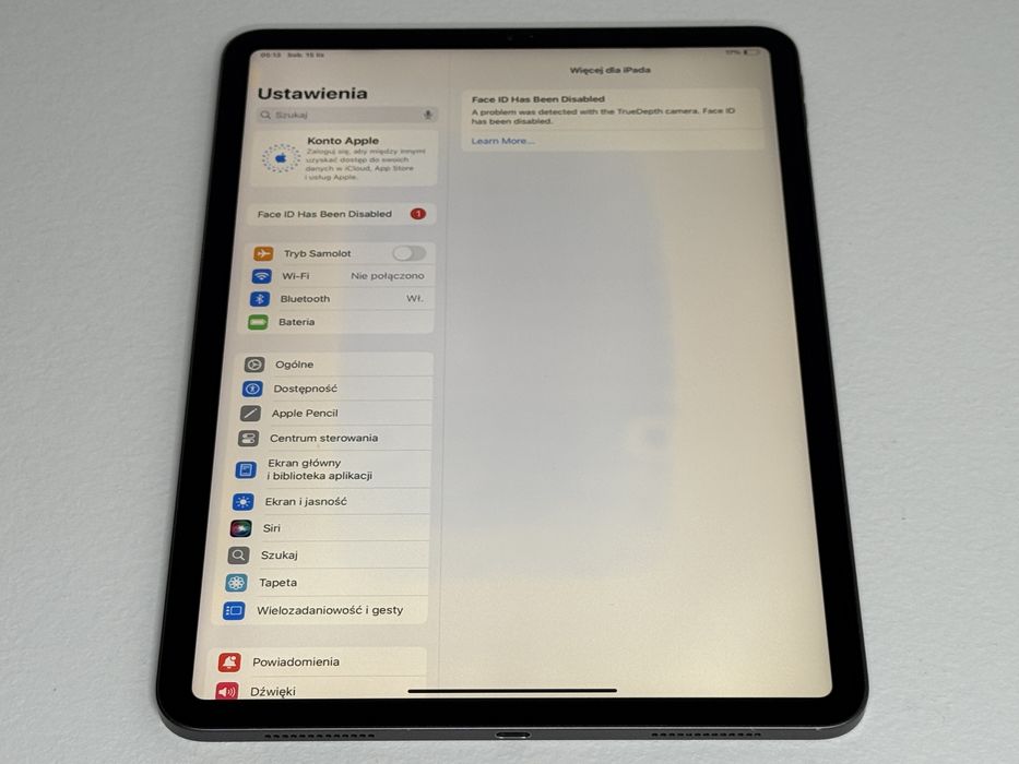 iPad Pro 11 1. gen. (A1980) 64GB - wada - faktura VAT 23%