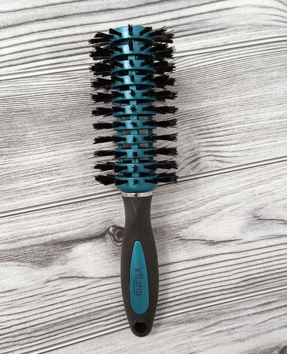 Щітка-брашинг продувна Vilins Germany Fashion бірюзова сіра б\у