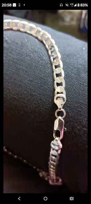 Bransoletka srebrna 925