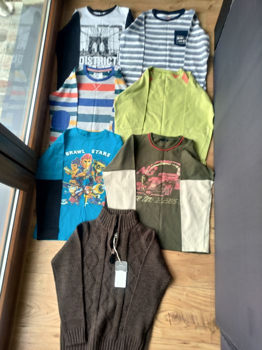 Bluzy chłopięce rozmiar 140