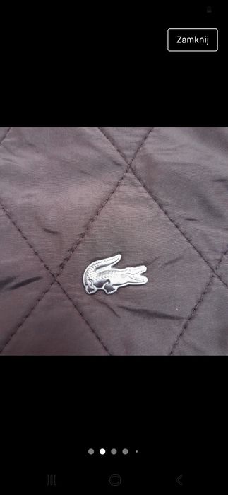 Kurtka Lacoste wiosenna  38 M Damska
