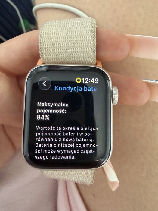 Apple Watch SE (GPS) (2 generacja) 40 mm