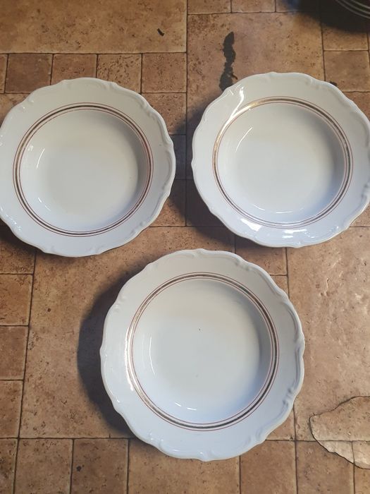 Talerze porcelanowe głębokie