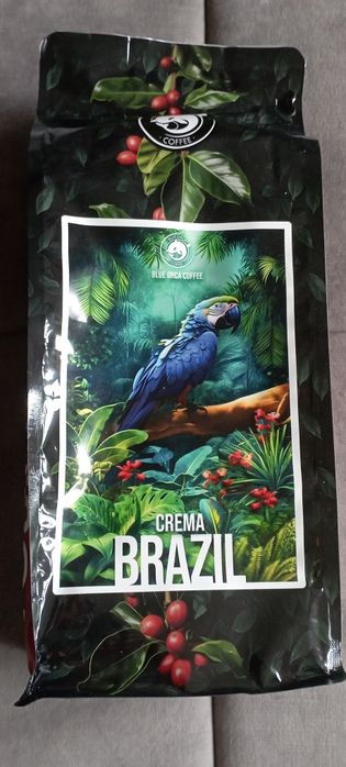 Kawa ziarnista Blue Orca Coffee Brazil Crema 1 kg