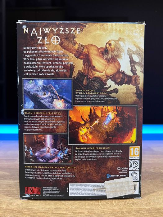 Diablo III 3 (PC PL 2012) karton BOX polskie premierowe wydanie