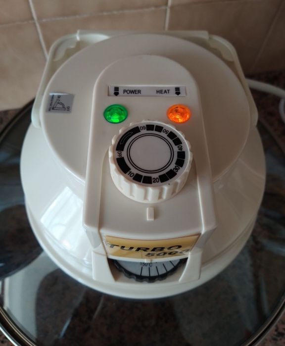 Forno de ar quente turbo 500 casa quarto apartamento vivenda.