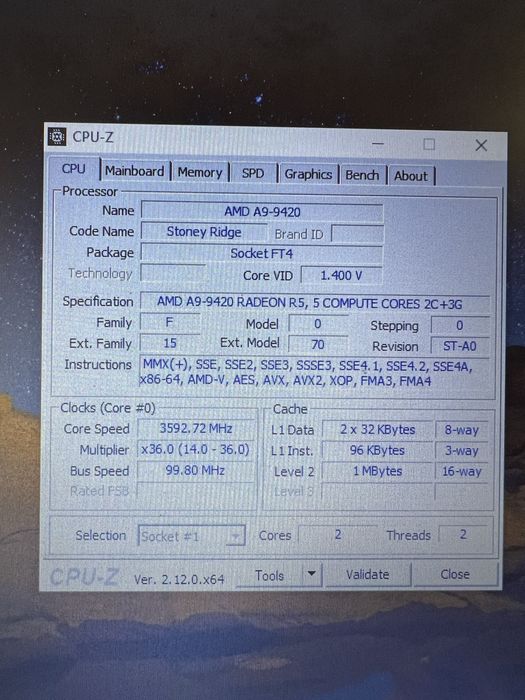 Ноутбук ASUS X505BP.