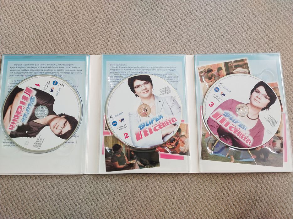 Super Niania dvd 1, 2 i 3 część