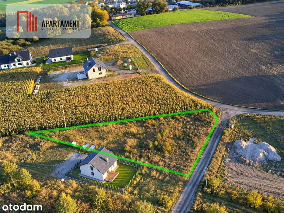 Działka budowlana 1294 m² | Gardeja | Mpzp