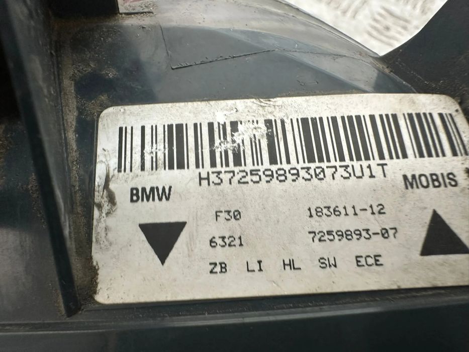 Conjunto Farolins Led Traseiros Trás Esquerdo Direito BMW Serie 3 F30