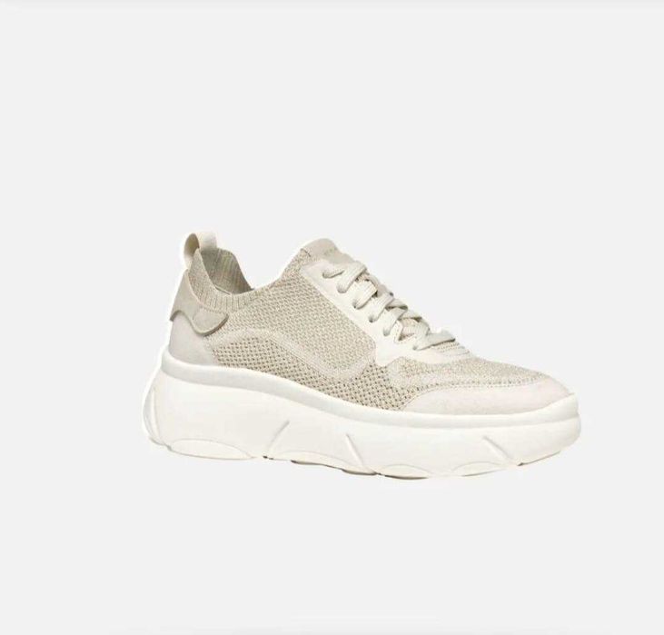 Sneakersy damskie Geox Nebula 2.0 X, rozmiar 38, beżowe / NOWE