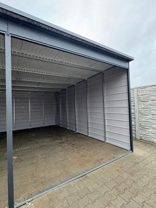 Wiata garażowa 9x6m