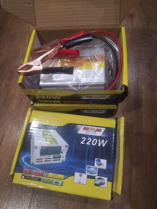 Інвертор 12-220В. 220Ват,