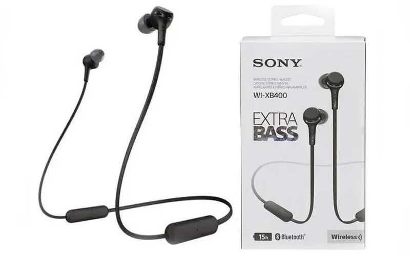 Nowe Słuchawki Bluetooth SONY WI-XB400 – Czarne