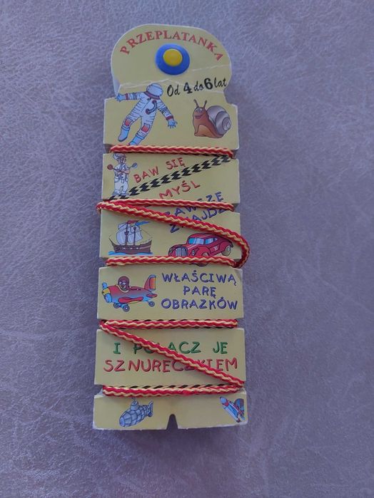 Książeczka  edukacyjna- przeplatanka