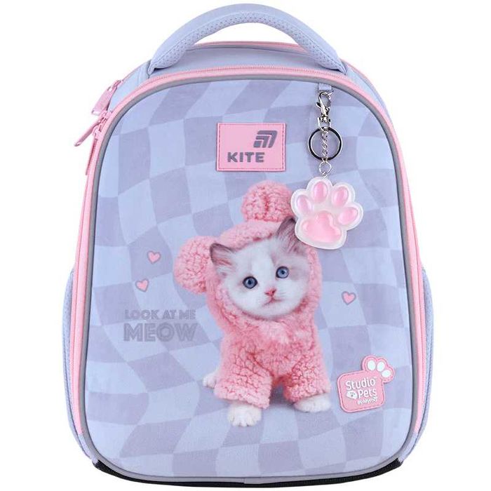 New 2026. Рюкзак Kite Studio Pets для дівчинки +термос в подарунок