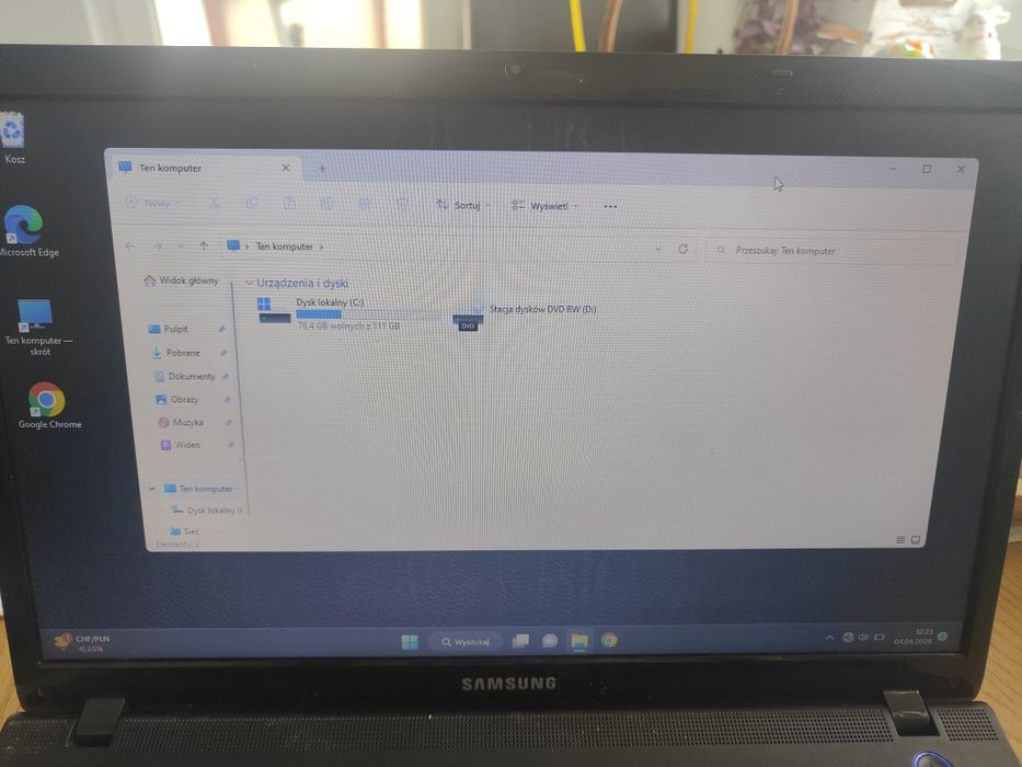 Laptop samsung np300 e5c