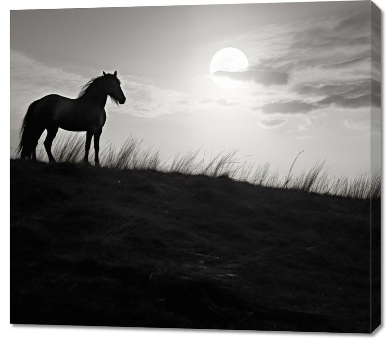 Obraz 100x90cm Księżycowa Straż