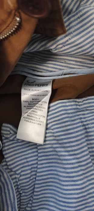 брюки "fred perry"