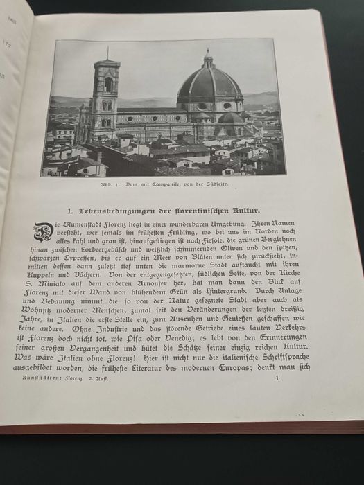 Adolf Philippi, Florenz, 1908 rok