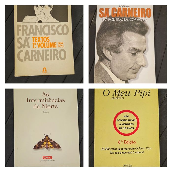 Livros vários usdos