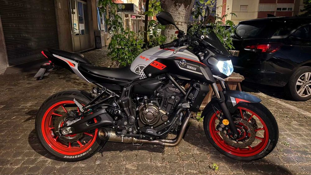 Yamaha MT 07 55kw 2019 Ice Fluo