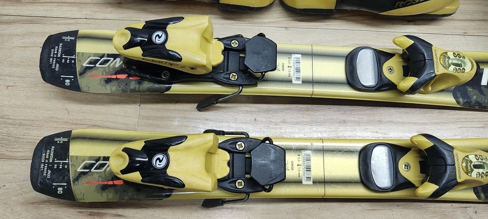 Komplet Narty 80 cm Rossignol Buty r-30 Kask GRATIS